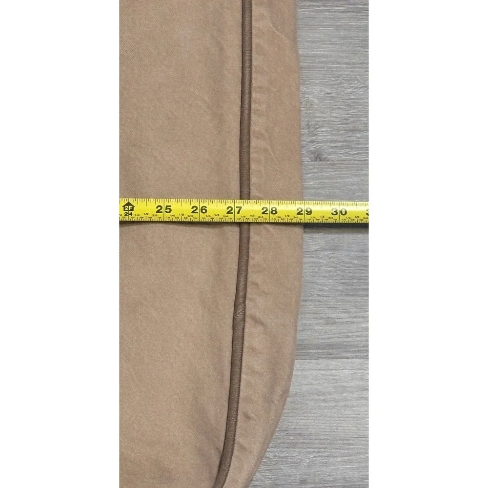 LL Bean Premium Dog Bed Replacement Cover Khaki Tan Denim Medium 28x36